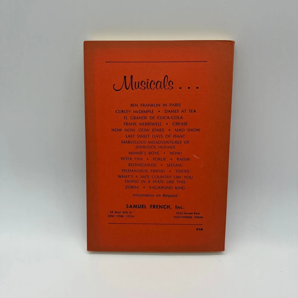 Rare The Pursuit of Happiness An American Comedy‎ Play by Lawrence Langner
